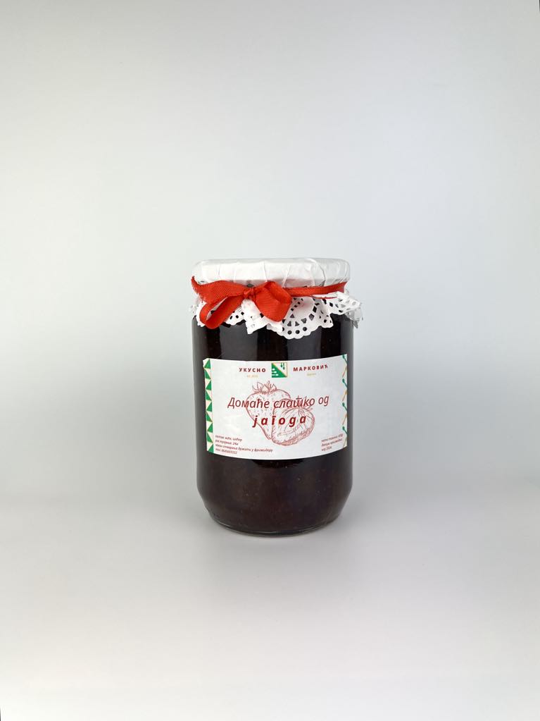 Domaće slatko od jagoda (720ml)